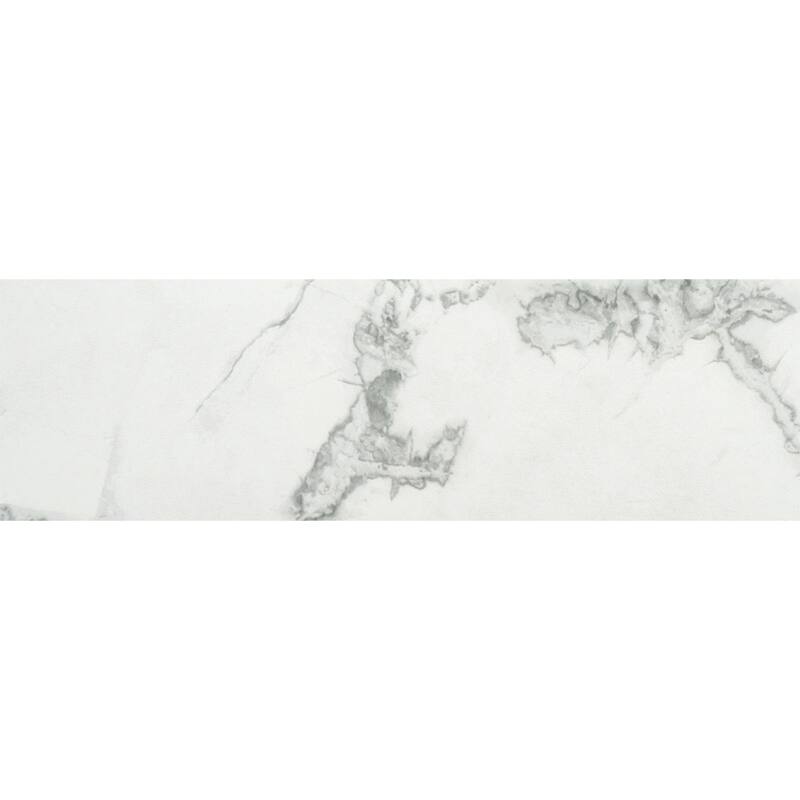 Penthouse 4x12 Polished Marble Look Porcelain Subway Tile - Floor, Wall