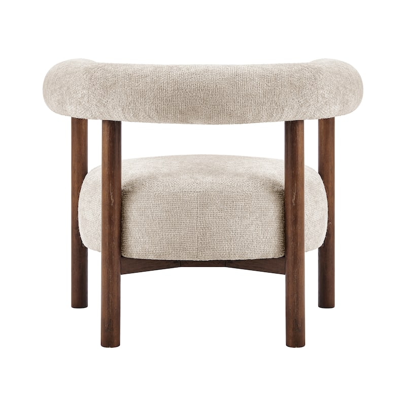 NPD Furniture Vincent Chenille Accent Arm Chair