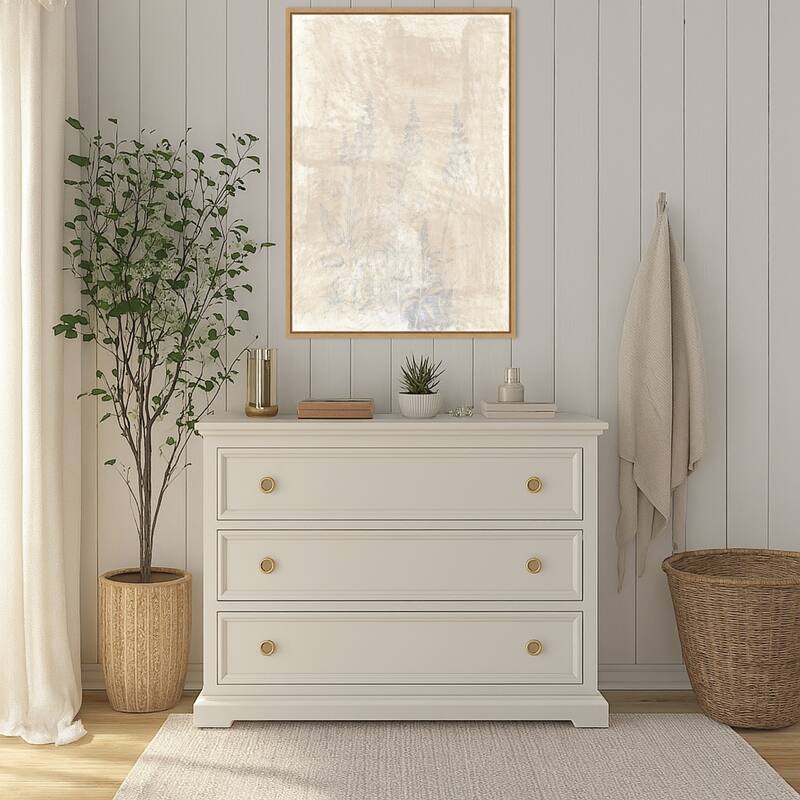 Woodsia No. 2 by Cartissi (23 x 33 in.), Framed Canvas Wall Art Print