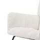 preview thumbnail 4 of 24, Rocking Chair Nursery Glider Chair High Back Rocking Armchair Upholstered Lounge Chair