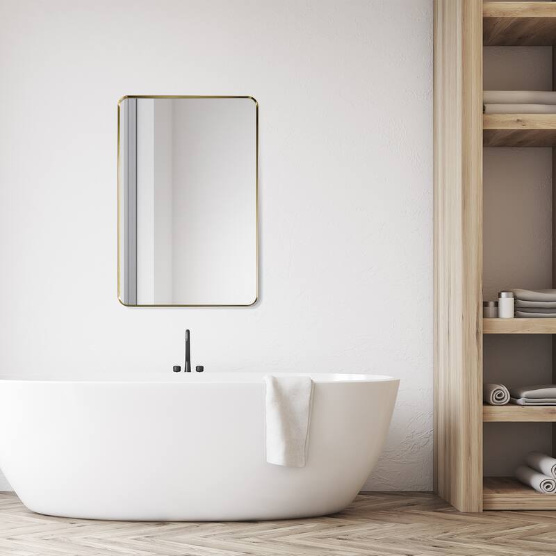 Altair Nettuno Bathroom/Vanity Aluminum Framed Wall Mirror