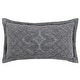 preview thumbnail 66 of 79, Better Trends Ashton Collection in Medallion Design 100% Cotton Tufted Unique Luxurious Machine Washable Tumble Dry Gray - King Sham