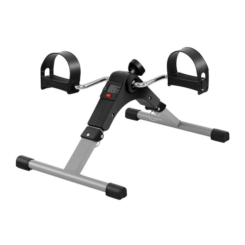 Costway Portable Desk Bike Peddler Machine with Adjustable Resistance - See Details