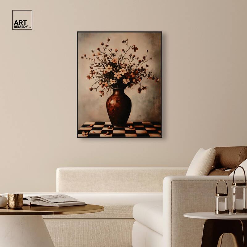 Antique Anthos Aria Canvas by Art Remedy