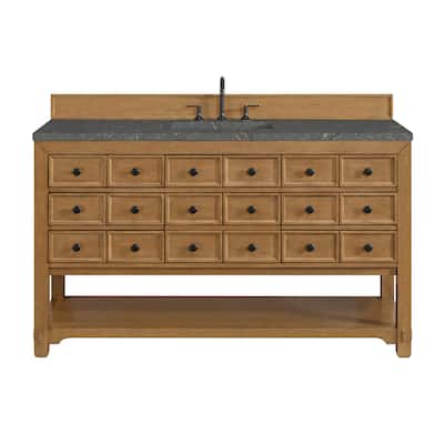 James Martin Vanities 505-V60S-3PBL Malibu 60" Free Standing Single