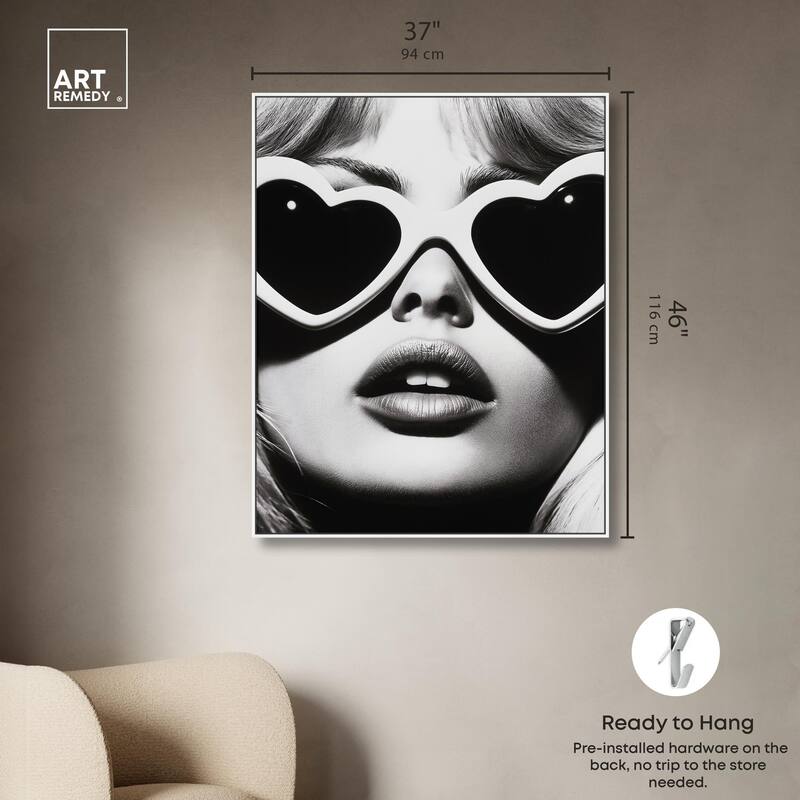 Love Through the Lens Canvas by Art Remedy