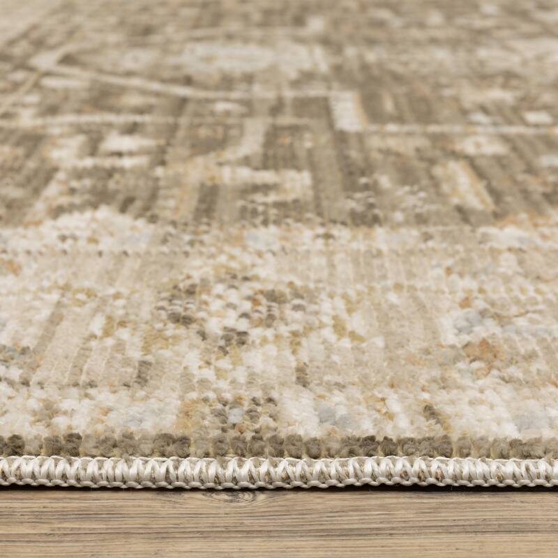 Style Haven Lucia Vintage Center Medallion Area Rug