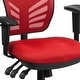 preview thumbnail 48 of 164, Nicholas Mid-Back Blue Mesh Multifunction Executive Swivel Ergonomic Office Chair with Adjustable Arms