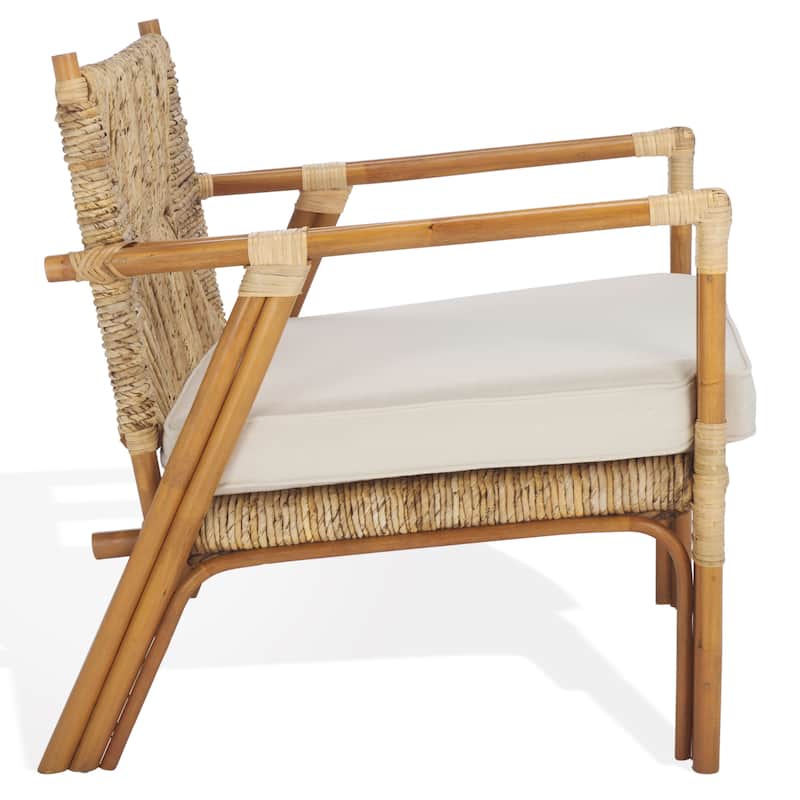 SAFAVIEH Couture Elexa Banana Weaving Accent Chair - 30"W x 30"D x 32"H