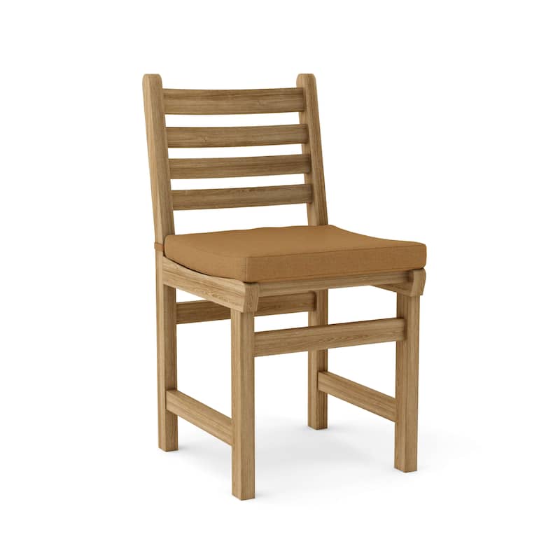 Windham Teak Outdoor Dining Chair - N/A