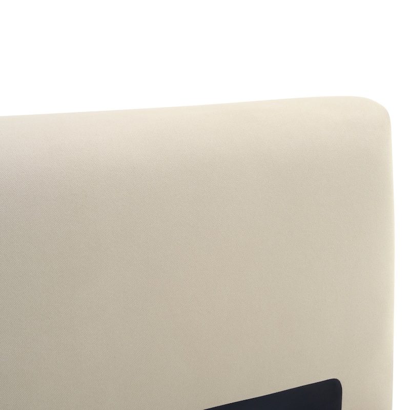 Christopher Knight Home - Havenoak Modern Upholstered Bed Frame with Chunky Headboard