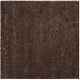 preview thumbnail 70 of 239, SAFAVIEH Santa Monica Shag Einara 2-inch Thick Area Rug 6'7" Square - Mushroom - Square