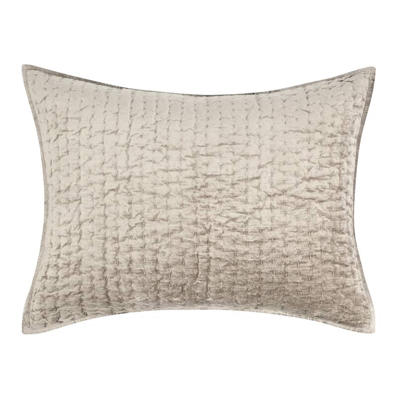 Dimitry Rayon Velvet Sham by Kosas Home