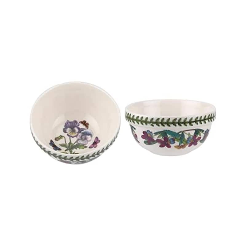 Portmeirion Botanic Garden Stacking Bowl Set of 6 Assorted Motifs - 5 inch