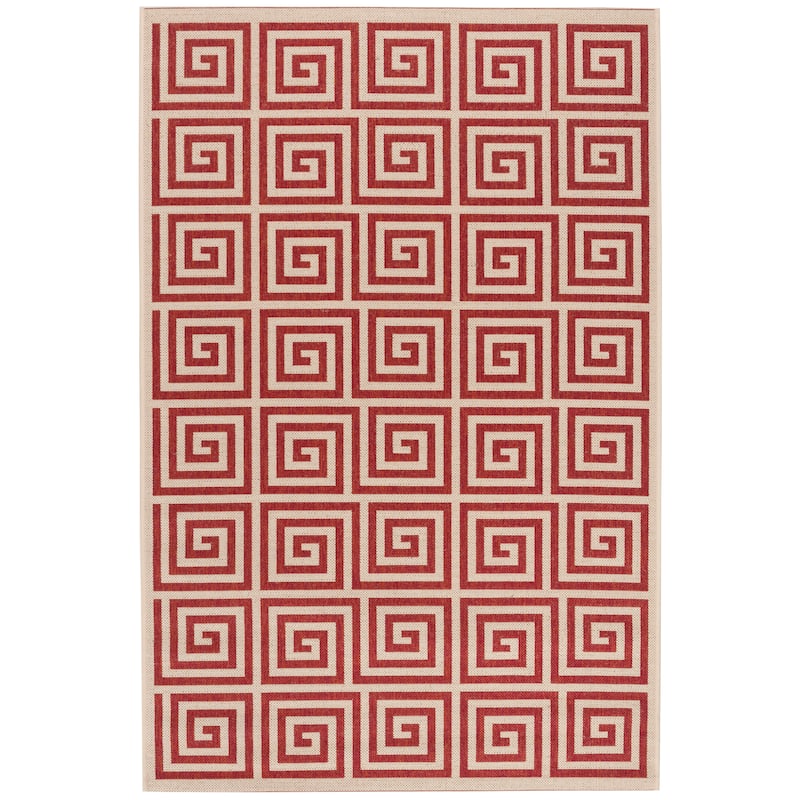 SAFAVIEH Linden Cathy Indoor/ Outdoor Waterproof Patio Backyard Rug