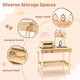 preview thumbnail 7 of 8, Gymax Wooden Barbecue Grill Playset w/ Play Food Grilling Tools &
