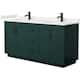Option Green / White Quartz Top / Matte Black Hardware