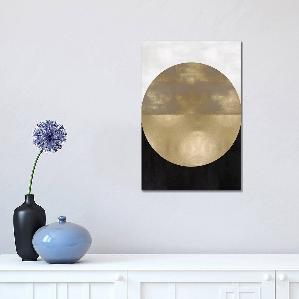 iCanvas "Gold Sphere" by Justin Thompson Canvas Print
