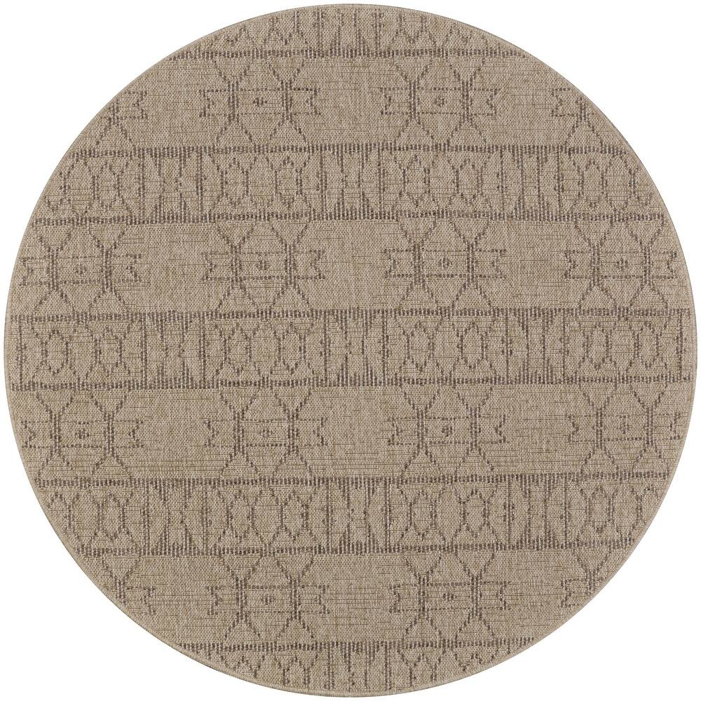 Dream Decor Rugs Triballe Briggs Brown Indoor Outdoor Area Rug
