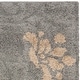 preview thumbnail 27 of 34, SAFAVIEH Florida Shag Nanny Floral Scroll 1.2-inch Thick Rug