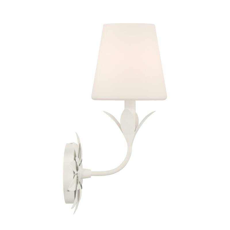 Crystorama Lighting Group 571-OP Broche 15" Tall Wall Sconce