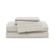 preview thumbnail 52 of 88, Tommy Hilfiger Printed Cotton Percale Sheet Set Effortless Stripe Beige - Full