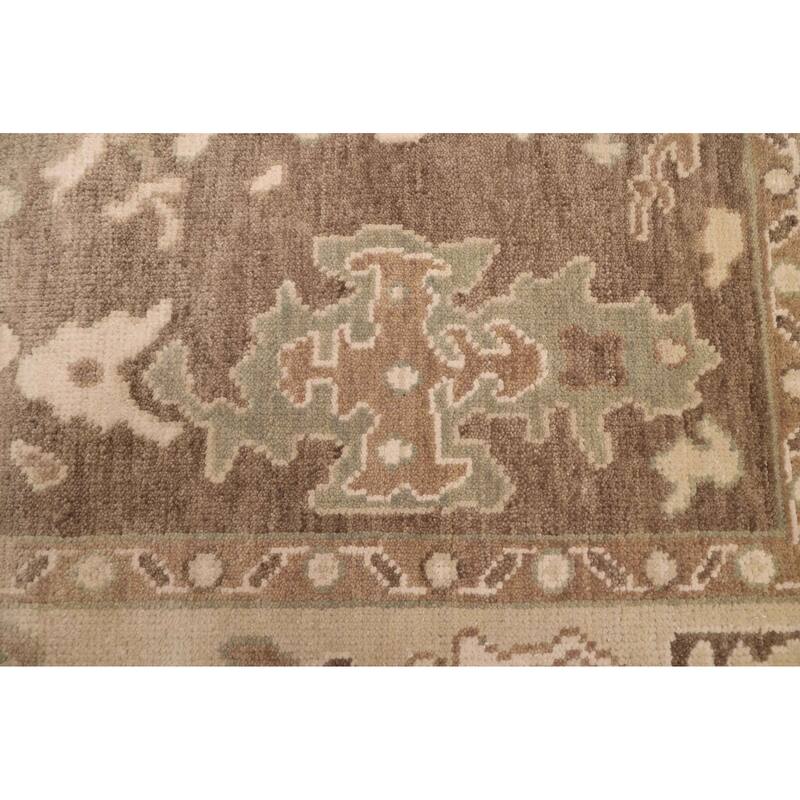 ECARPETGALLERY Hand-knotted Jules Serapi Brown, Taupe Wool Rug - 8'0 x 10'0