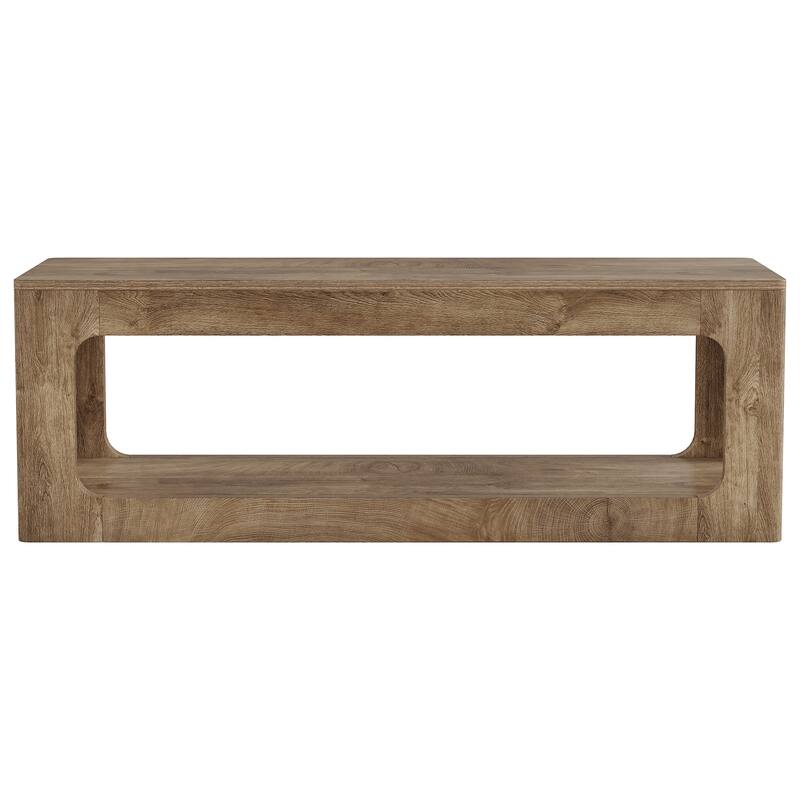 63" TV Stand with Storage, Entertainment Center Television Media Console Table for 55/60/65/75-Inch TVs Living Room Bedroom