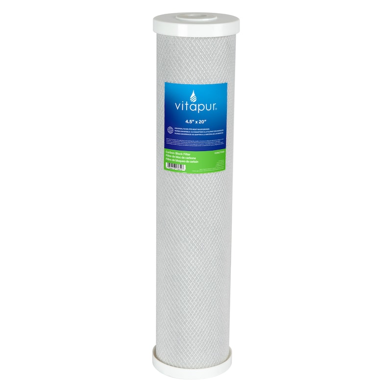 Vitapur Whole Home UV Rack 20in Carbon Filter