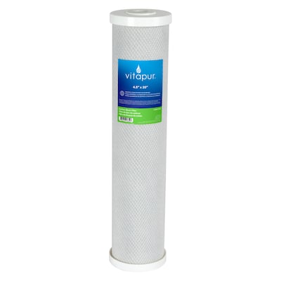 Vitapur Whole Home UV Rack 20in Carbon Filter