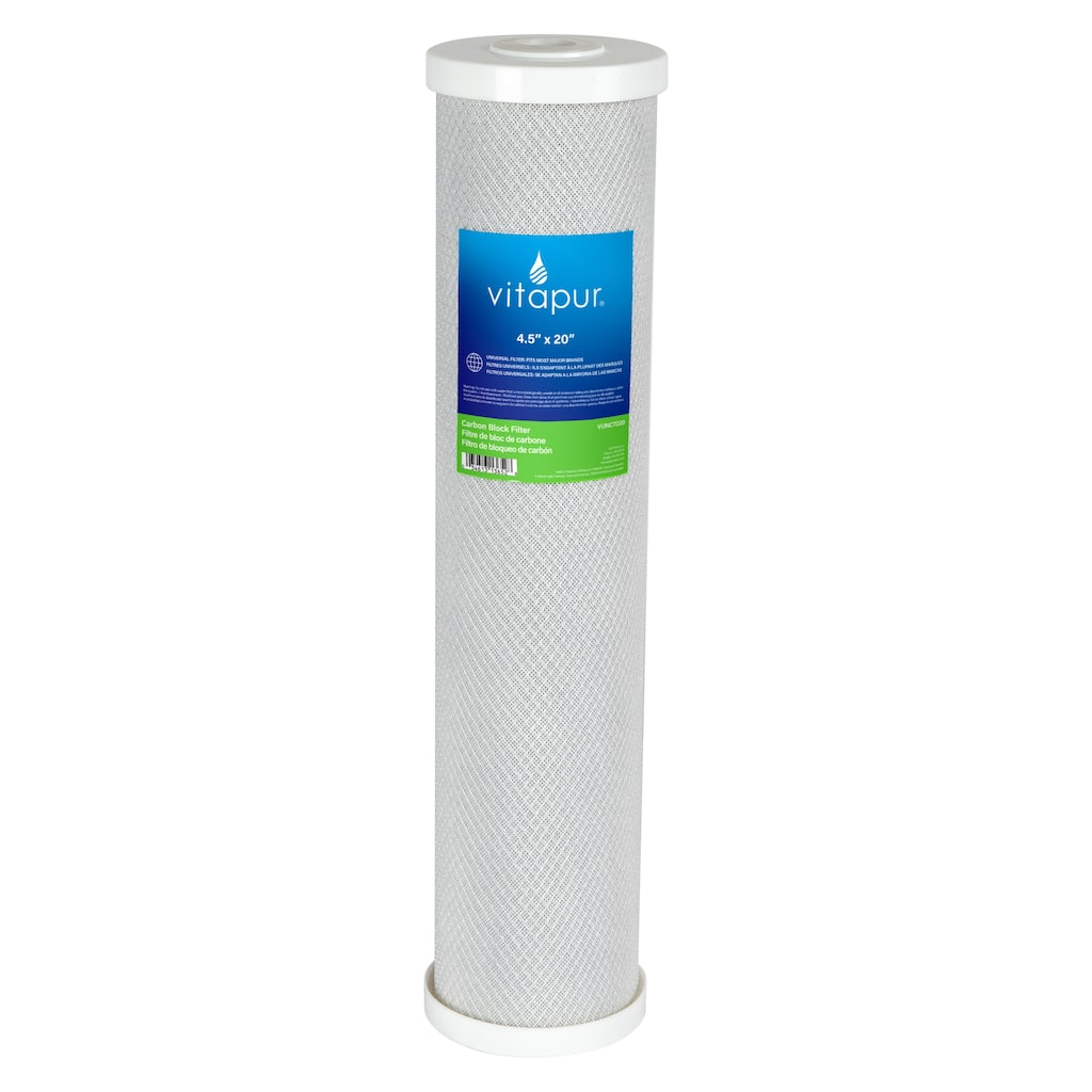 Vitapur Whole Home UV Rack 20in Carbon Filter