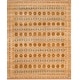 preview thumbnail 4 of 6, SAFAVIEH Couture Hand-knotted Marrakech Zsanett Traditional Oriental Wool Rug 10' x 14' - Gold/Light Blue