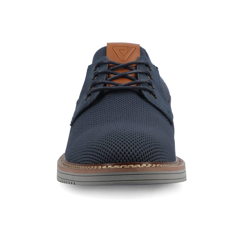 Vance Mens Merrick Casual Knit Hybrid Dress Shoe - Navy - 11.5