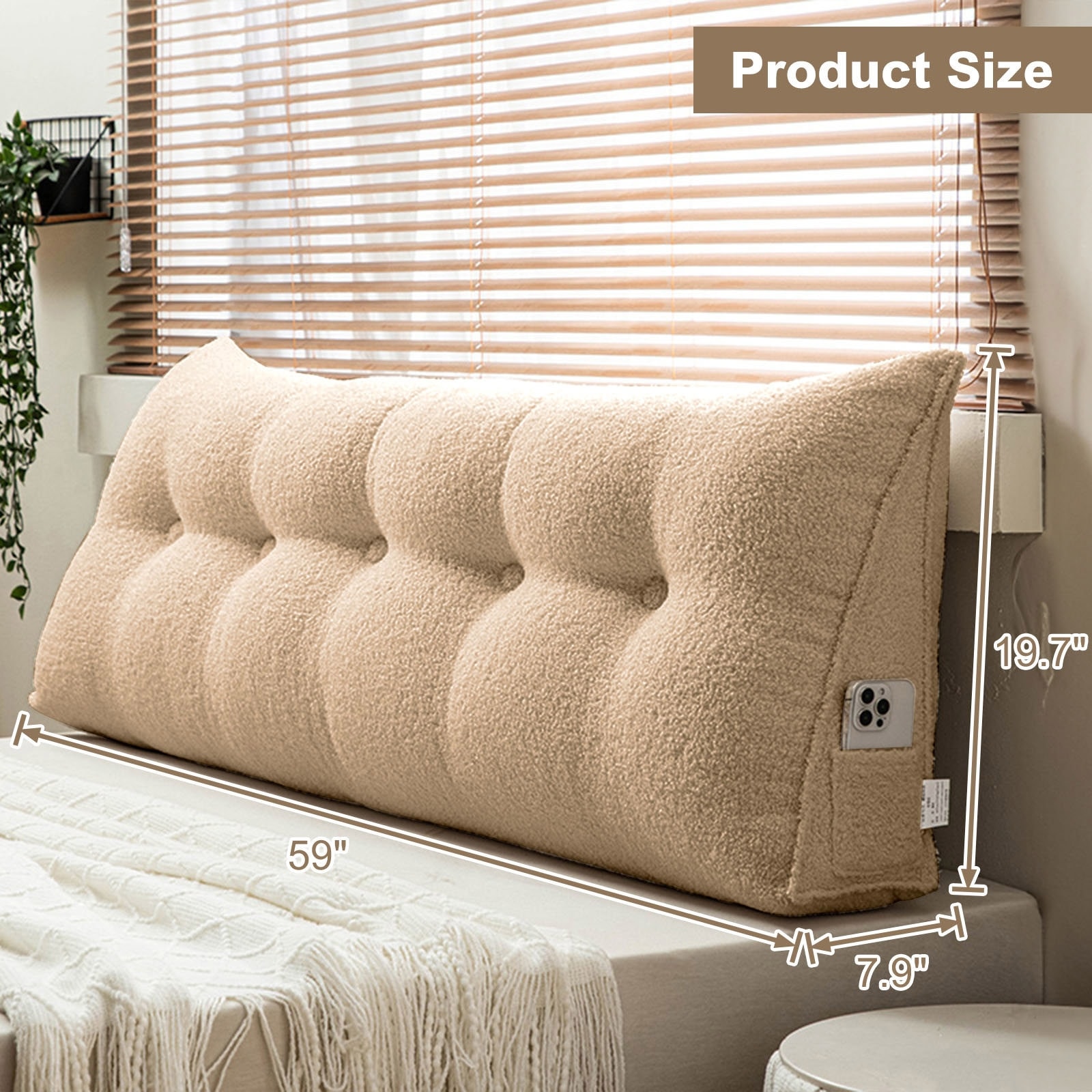 Tailbone Pain Comfy Life Seat Cushion Non-Slip Gel Memory Foam