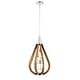 preview thumbnail 4 of 8, Flann 14 Inch Farmhouse Water Drop Pendant Chandelier 1-Light