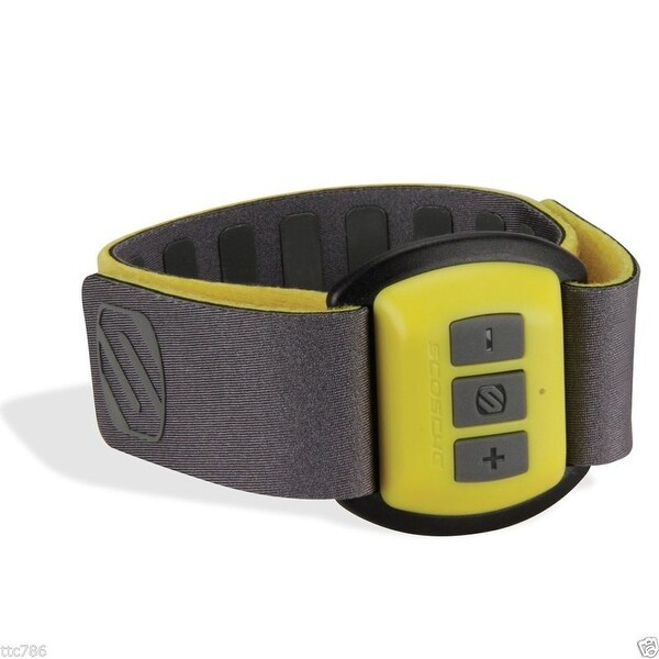 Scosche RHYTHM Bluetooth Armband Heart Rate Monitor - Yellow/Black
