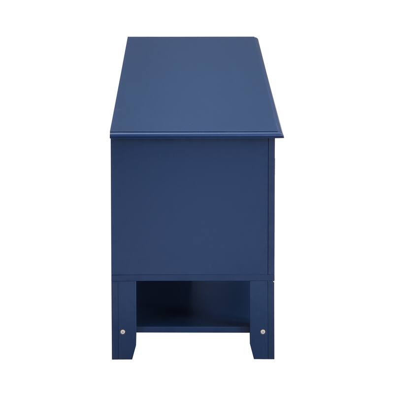 Blue 59.1" Modern TV Stand with Storage for 60" TVs