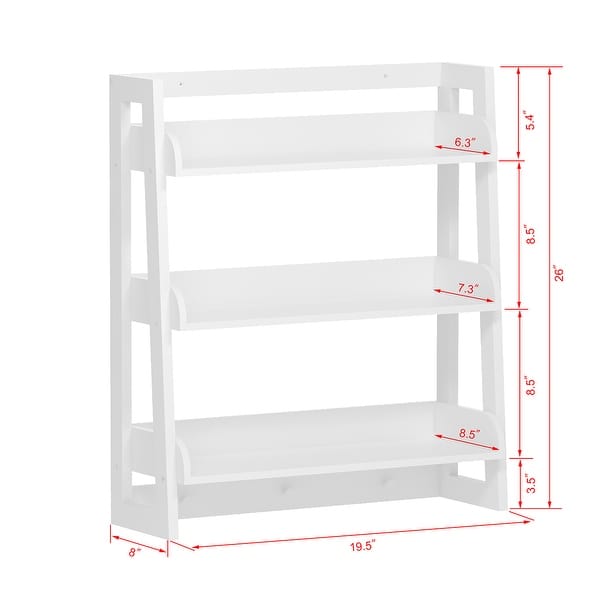UTEX 3 Tier Bathroom Shelf Wall Mounted with Towel Hooks, Bathroom
