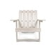 preview thumbnail 62 of 172, Shoreline Fully Assembled All-Weather HDPE Outdoor Folding Modern Adirondack Chair