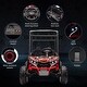 preview thumbnail 29 of 30, 24V 2 Seater Kids Ride On Utv, 4WD Electric Truck with Sun Shade