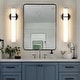 preview thumbnail 12 of 29, Modern Wall Sconce 2-Pack Sconce Wall Lighting Acrylic Lampshade 18in Wall Light Fixture