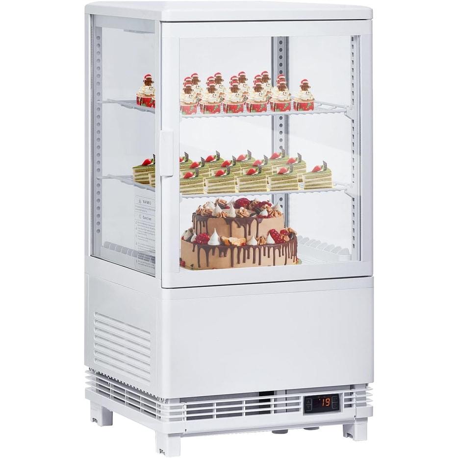 Mini Fridge, Compact Refrigerator with Adjustable Shelves and Quiet Operation
