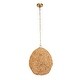 preview thumbnail 4 of 4, Uttermost 21612 Kauri 18" Wide Wood Pendant