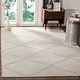 preview thumbnail 4 of 93, SAFAVIEH Handmade Flatweave Montauk Elsbe Trellis Cotton Rug 3' x 5' - Light Blue - Rectangle