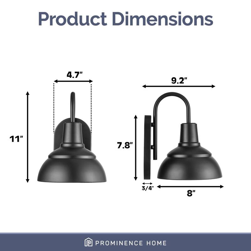 Prominence Home Brightondale, Wet-Rated Coach Light