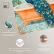 preview thumbnail 4 of 15, Elegant Peacock Bath Canvas Jungle Bathroom Art by Art Remedy