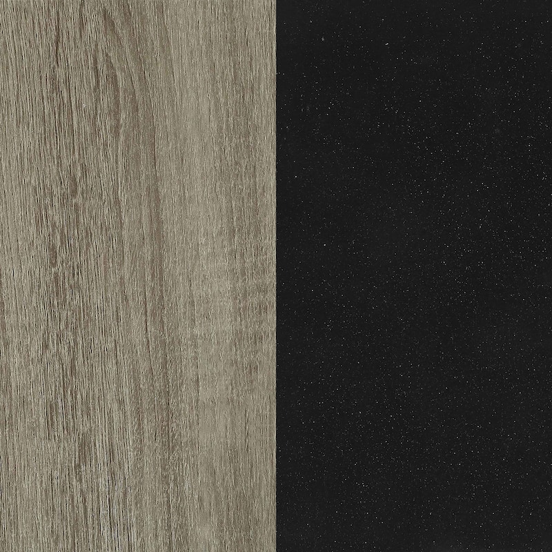 Birdie Square Engineered Wood End Table Sonoma Grey