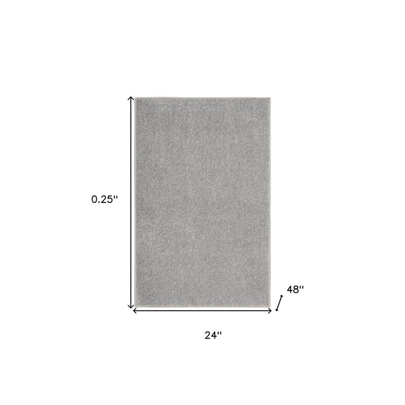 HomeRoots Contemporary Rectangle Outdoor Rug - 2' x 4'