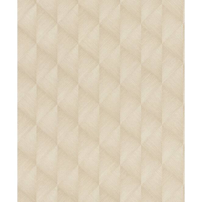 Advantage Miro Taupe Geo Wallpaper - Brown