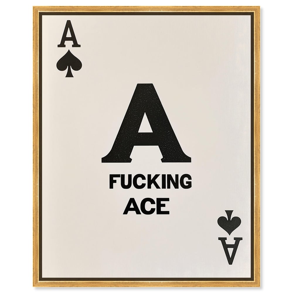 Ace Canvas by Art Remedy